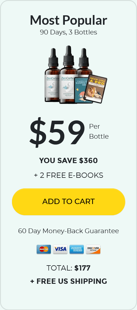 ZenCortex-3-bottle - order-now-( Ninety Days Supply) - image